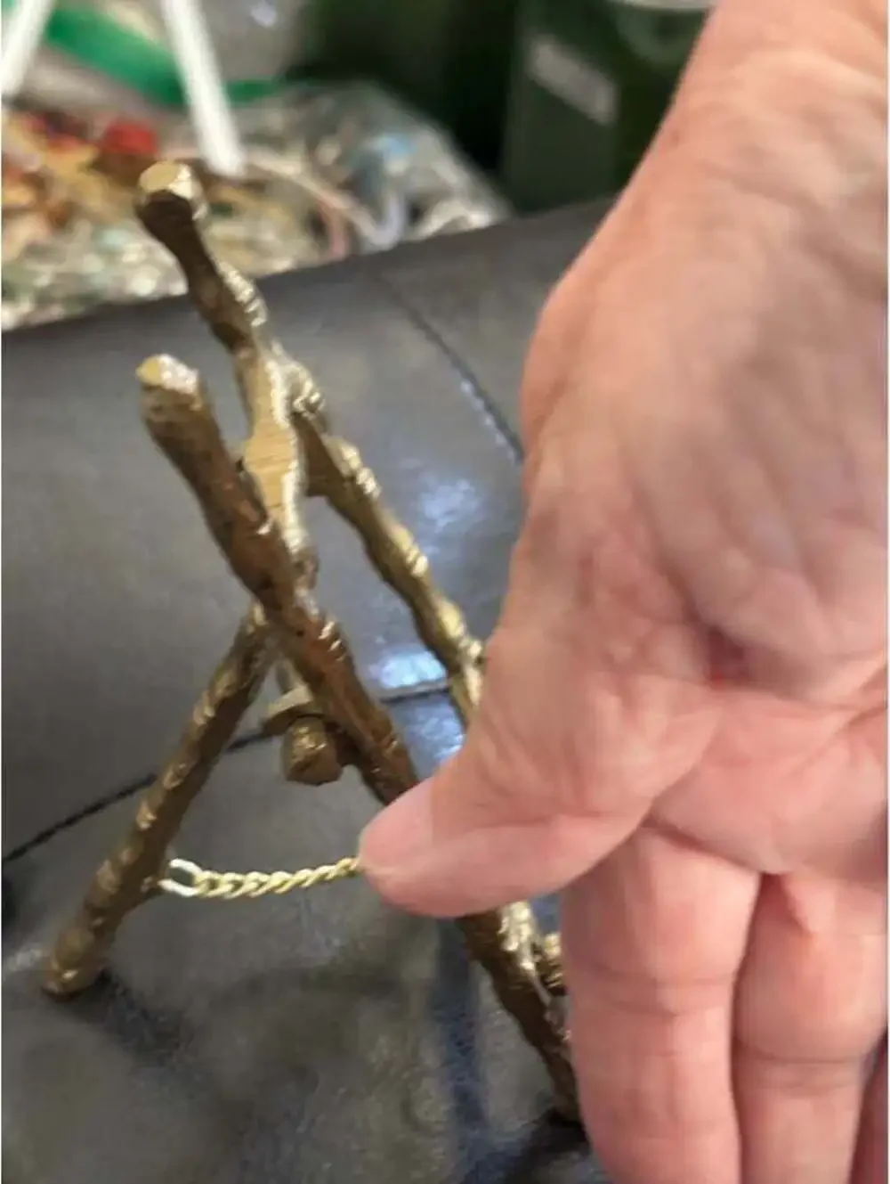 N/A brass tabletop